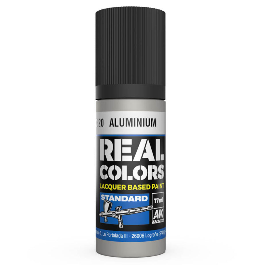 AK Interactive Real Colors - Aluminium 17ml. (RC820)