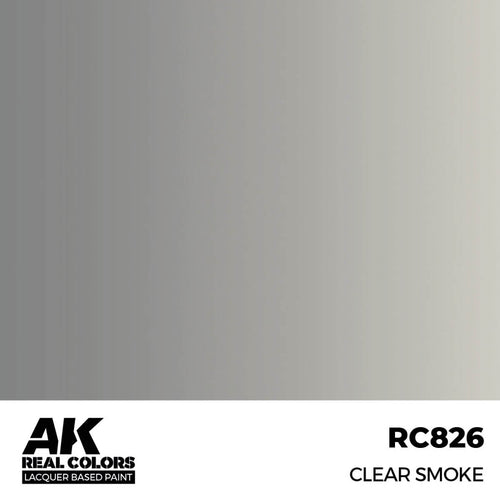 AK Interactive Real Colors - Clear Smoke 17ml. (RC826)