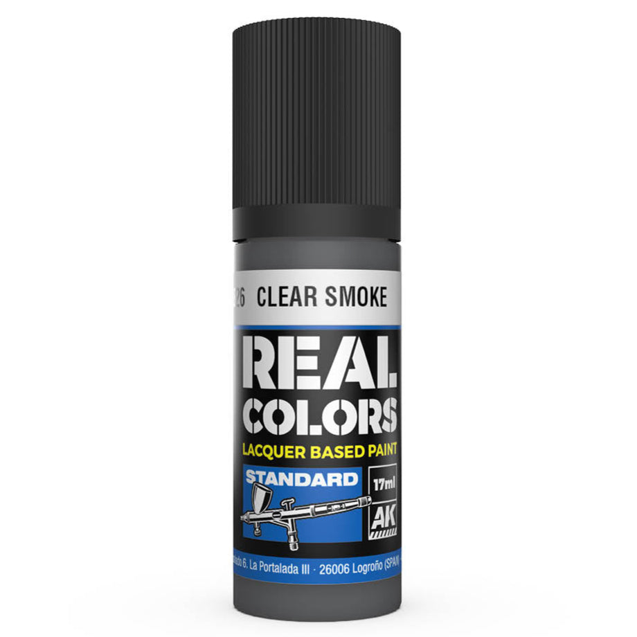 AK Interactive Real Colors - Clear Smoke 17ml. (RC826)