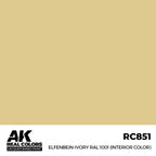 AK Interactive Real Colors - Elfenbein-Ivory RAL 1001 (Interior Color)