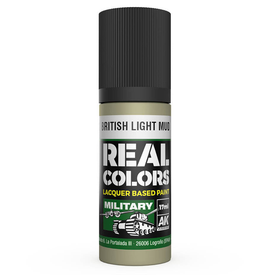 AK Interactive Real Colors - British Light Mud