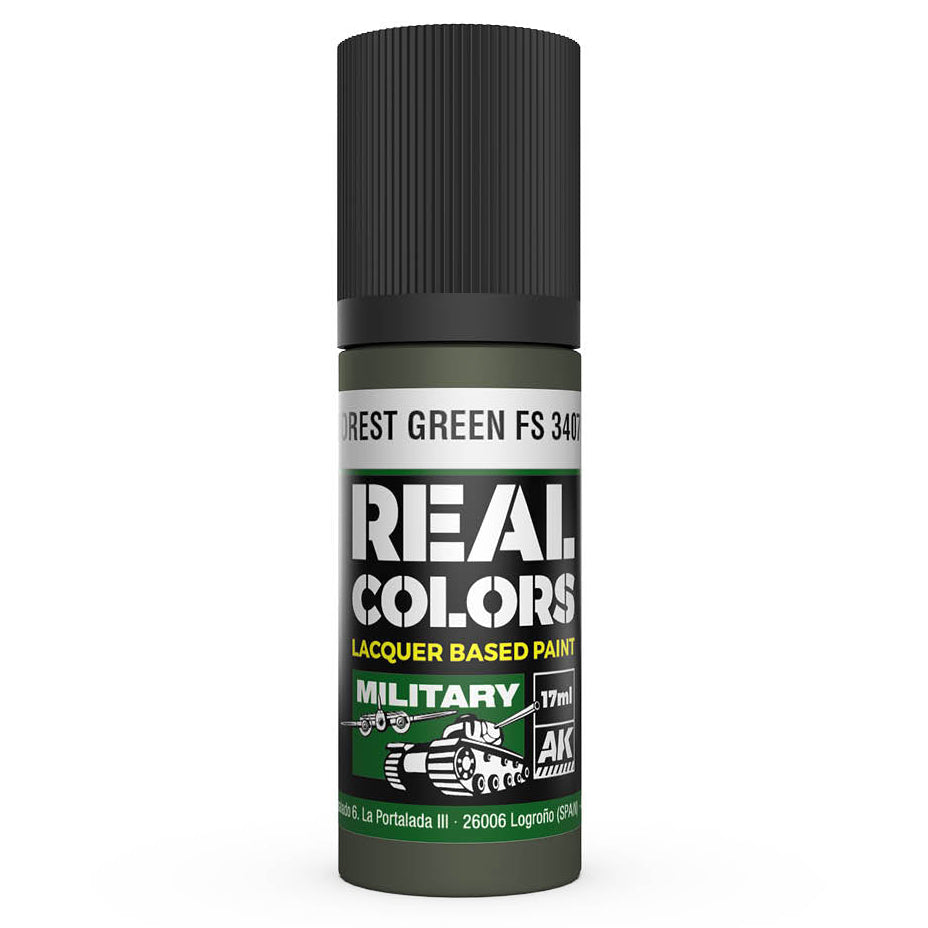 AK Interactive Real Colors - Forest Green FS 34079