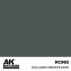 AK Interactive Real Colors - Dull Dark Green FS 34092