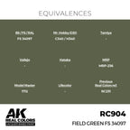 AK Interactive Real Colors - Field Green FS 34097
