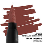 AK Interactive Real Colors Marker RAL 8012 Rotbraun-Red Brown (RCM019)