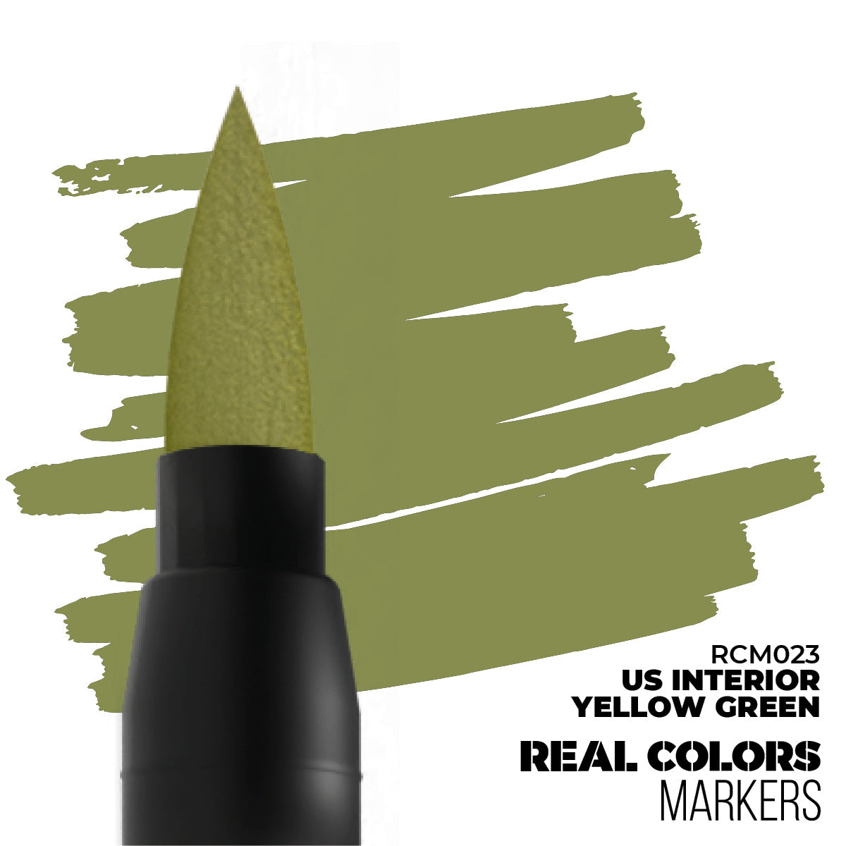 AK Interactive Real Colors Marker - US Interior Yellow Green (RCM023)