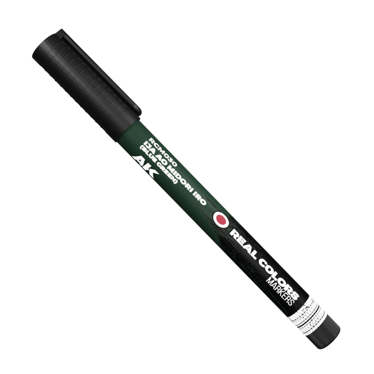 AK Interactive Real Colors Marker - IJA AO MIDORI IRO Blue Green (RCM030)