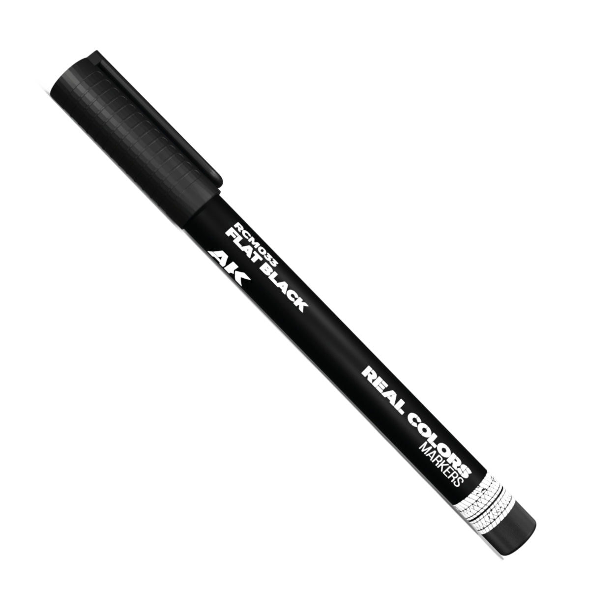 AK Interactive Real Colors Marker - Flat Black (RCM033)