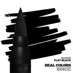AK Interactive Real Colors Marker - Flat Black (RCM033)