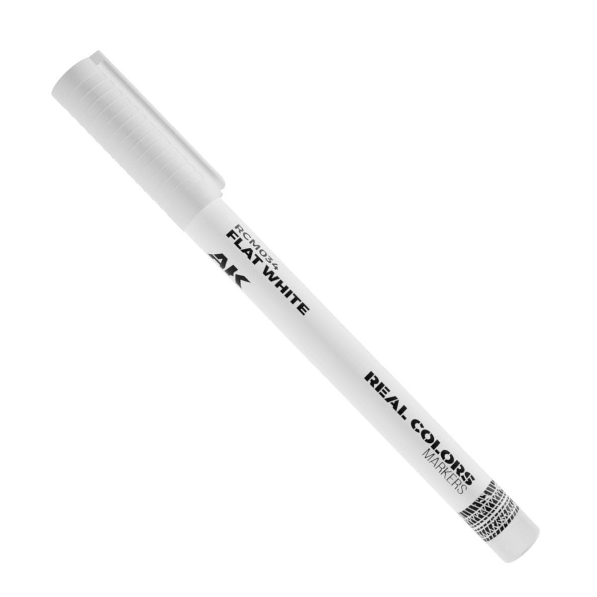 AK Interactive Real Colors Marker - Flat White (RCM034)