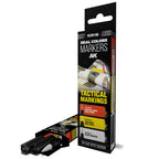AK Interactive Real Colors Markers - Tactical Markings Set (RCM106)