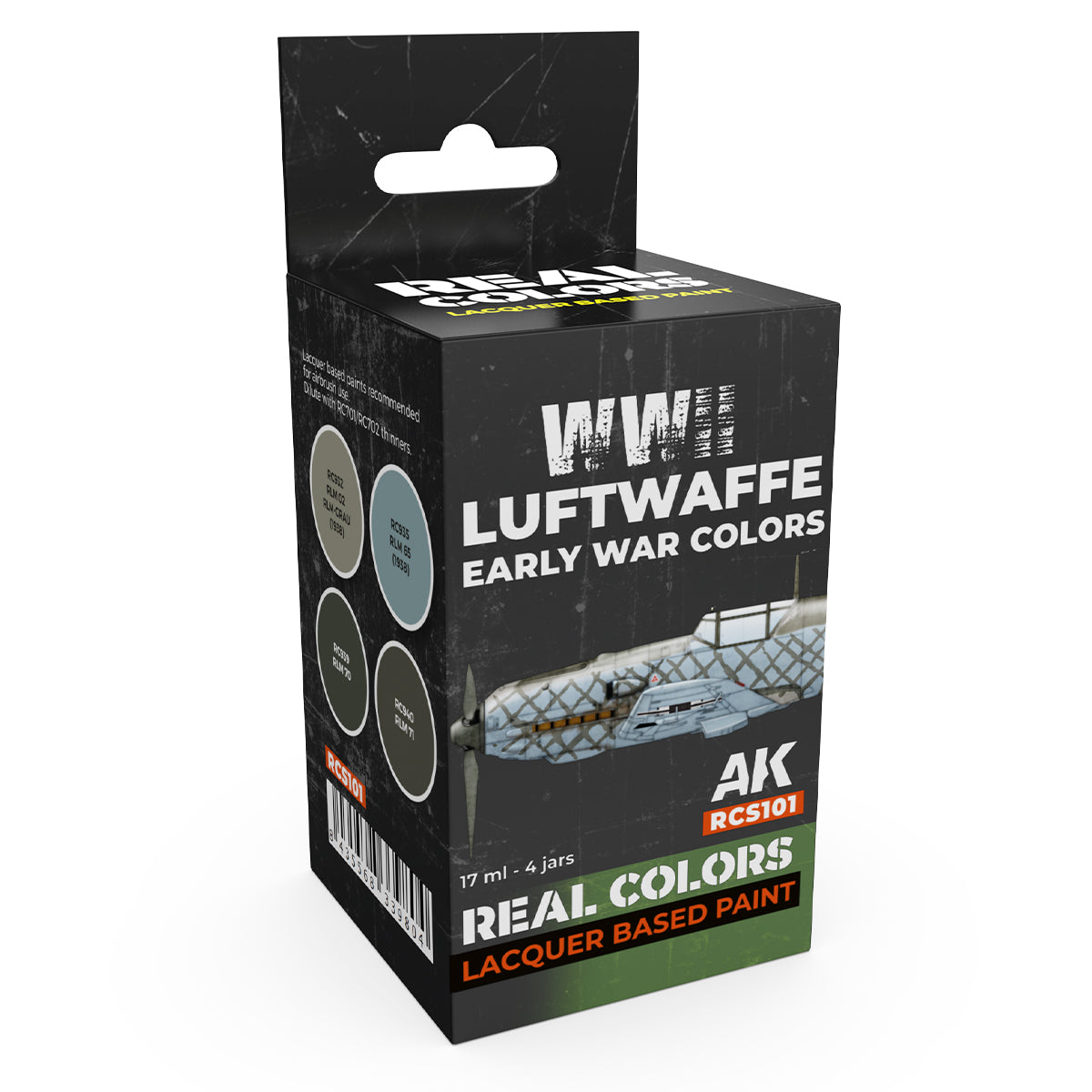 AK Interactive Real Colors - WWII Luftwaffe Early War Set (RCS101)
