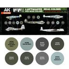 AK Interactive Real Colors - WWII Luftwaffe Mid-War Set (RCS102)