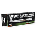 AK Interactive Real Colors - WWII Luftwaffe Mid-War Set (RCS102)