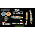 AK Interactive Real Colors - WWII Luftwaffe Tropical Set (RCS104)