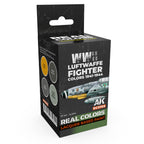 AK Interactive Real Colors - Luftwaffe Fighter Colors 1941-1944 Set (RCS105)