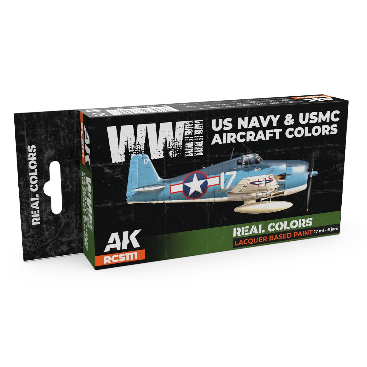 AK Interactive Real Colors - WWII US Navy & USMC Aircraft Set (RCS111)