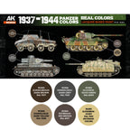 AK Interactive Real Colors - 1937-1944 Panzer Set (RCS122)