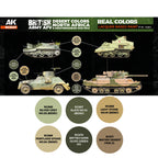 AK Interactive Real Colors - British Army AFV Desert Colors. North Africa and Mediterranean 1940-1943 Set (RCS127)