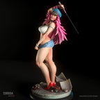 Fighter Poison | Pin-Up Statue Fan Art Miniature Unpainted | Torrida Minis