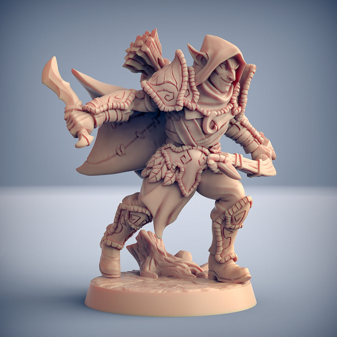 Ranger Miniatures | Deepwood Alfar | Fantasy D&D Miniature | Artisan Guild