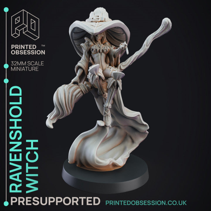 Ravenshold Witch | Ladies of the Tabletop | Printed Obsession
