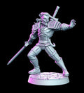 Fighter Ravhald of Giva | A Witcher Contract Vol 2 | Fantasy Miniature | RN Estudio
