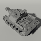 Grim ISU-152 Heavy Tank Destroyer