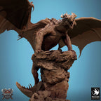 Chromatic Red Dragon | 2024 Redesign - 12K Resin Monster for D&D