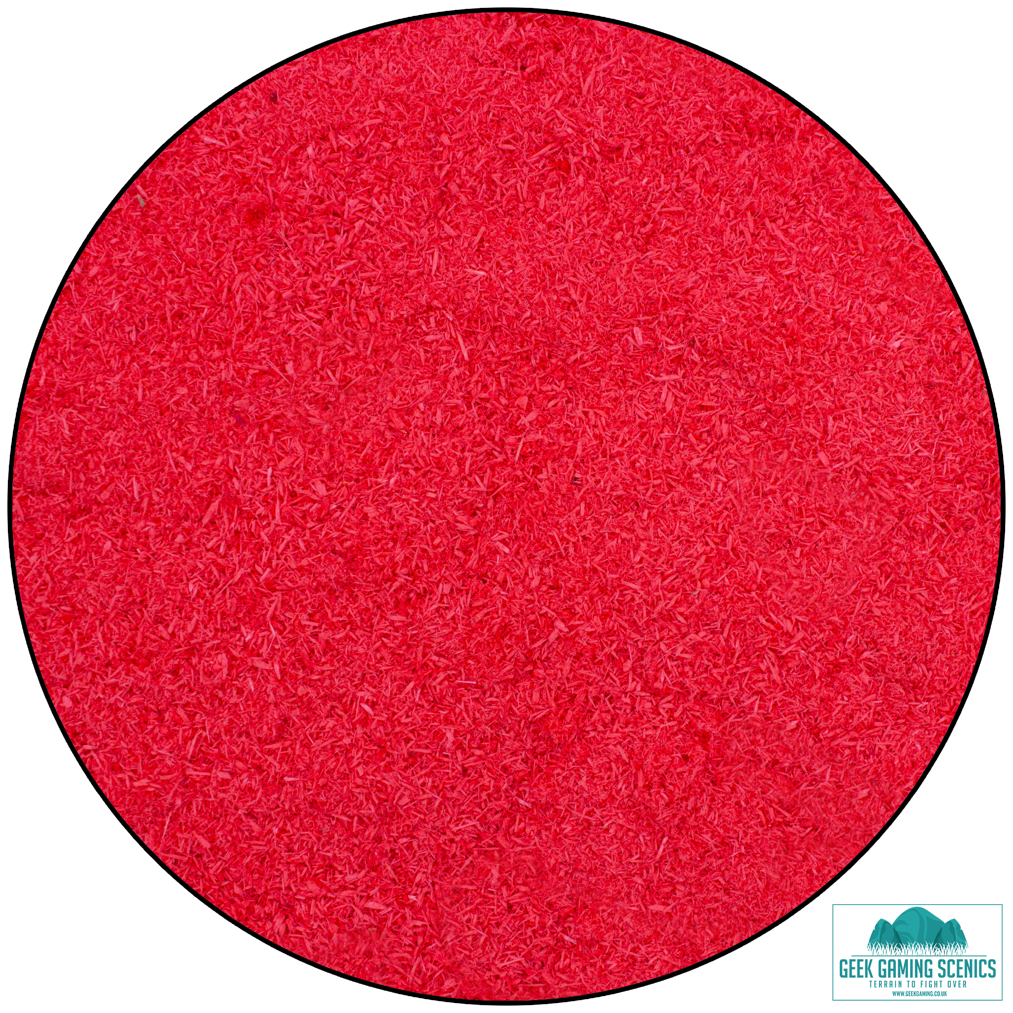 Saw Dust Scatter - Red