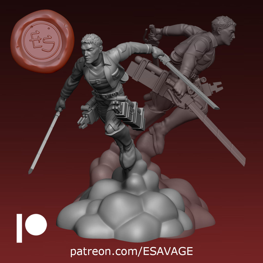 Rainer | Fantasy Miniature | Ethan Savage Studios