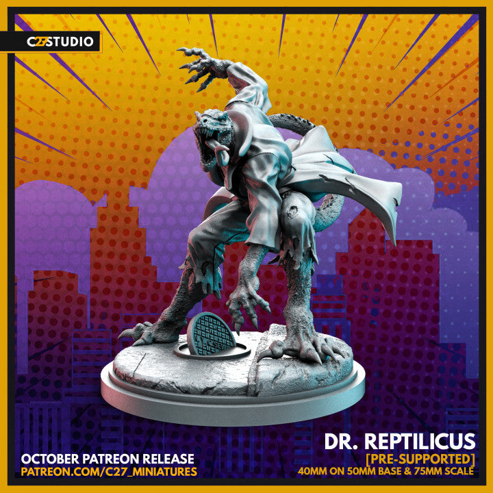 Reptilicus | Heroes | Sci-Fi Miniature | C27 Studio