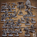 Requiem Demon Hunters Miniatures (Full Set) | Fantasy D&D Miniature | Artisan Guild