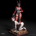 Rhoda | Pin-Up Statue Fan Art Miniature Unpainted | Torrida Minis