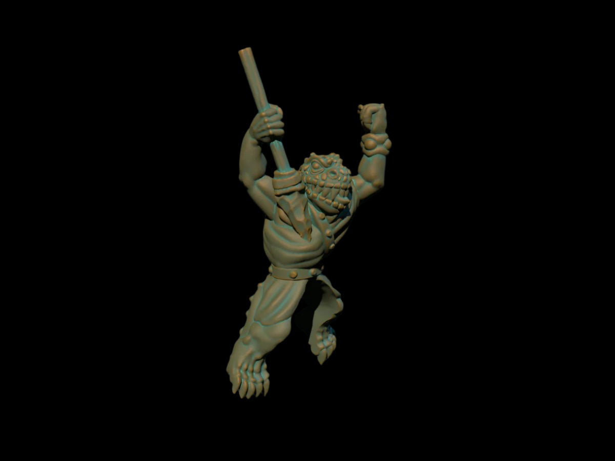 Rider Lizardman Javelin