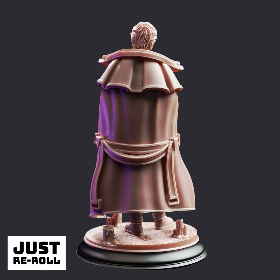 Robin Presner Student of Conjuration - 3D Printed Sorcerer Miniature