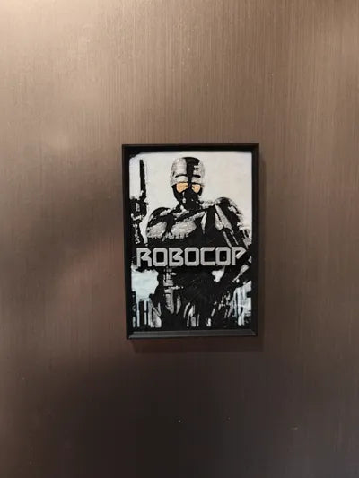 Robocop Movie Fridge Magnet