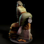 Roza | Pin-Up Statue Fan Art Miniature Unpainted | Torrida Minis