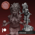 Ryoko | Fantasy Miniature | Ethan Savage Studios