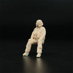 1/72 Scale US Black Hawk Helicopter Pilot & Door Gunner Resin Figure Set (6 Figures) - Modern Military Diorama