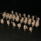 1/72 Scale Teutonic Order / Medieval Knight Cavalry & Crossbowman Resin Figure Set (23 Figures) - Battle of Tannenberg