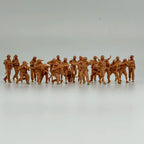1/72 Scale Vietnam War Viet Cong & NVA "Hunter-Killer" Team Resin Figure Set (24 Figures) - Jungle Combat Miniatures
