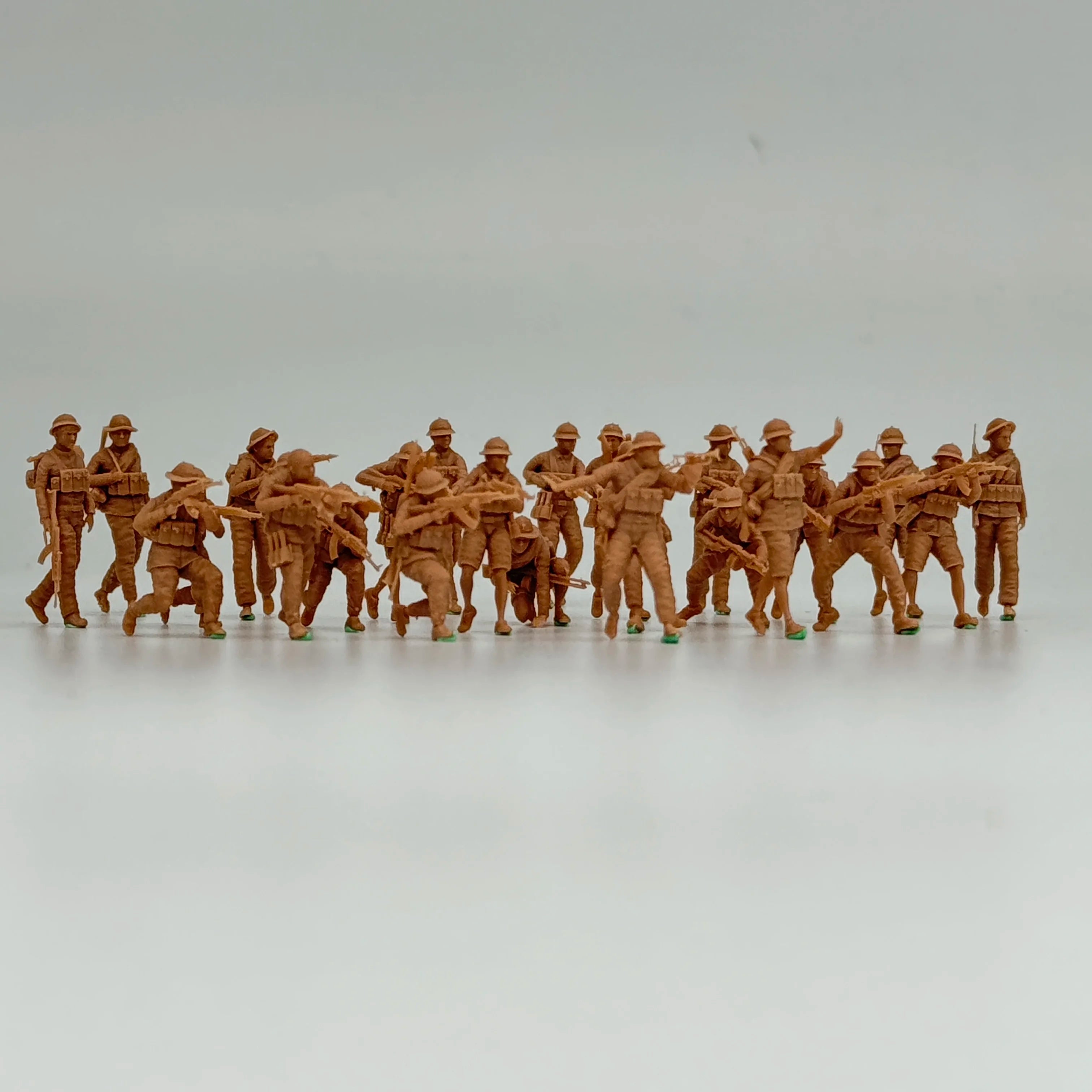 1/72 Scale Vietnam War Viet Cong & NVA "Hunter-Killer" Team Resin Figure Set (24 Figures) - Jungle Combat Miniatures