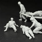 1/35 US Military Vietnam Rescue Figure Set | Stretcher & Medics Kit