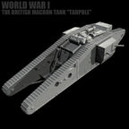 1/35 Scale WWI Tadpole Tank | Resin Model Kit | Self-Assembled Historical Vehicle