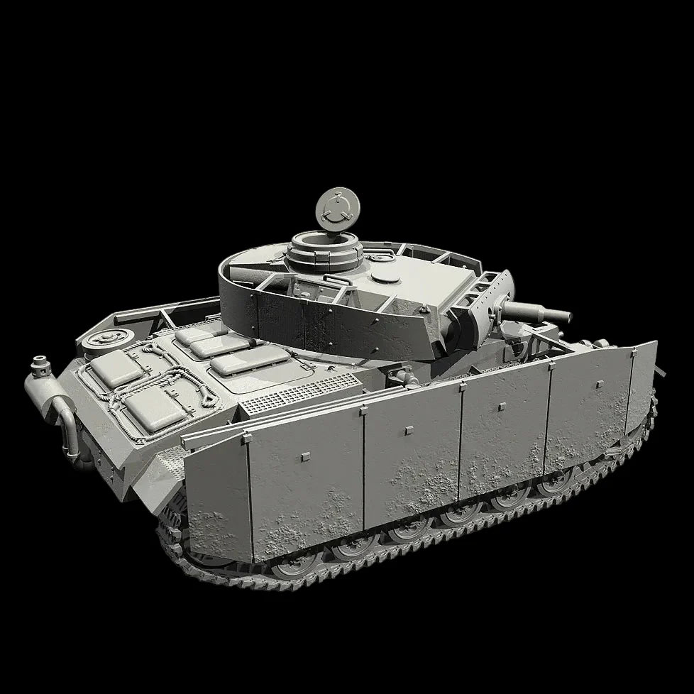 1/35 Scale WWII German Panzerkampfwagen III Ausf. H