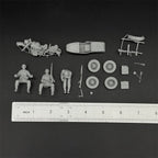 1/35 German Motorcycle w/ MG34 Crew (3 Fig) Resin Kit | WWII Recon