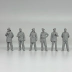 1/35 German U-Boat Crew (6 Fig) Resin Kit | Kriegsmarine Miniature Set