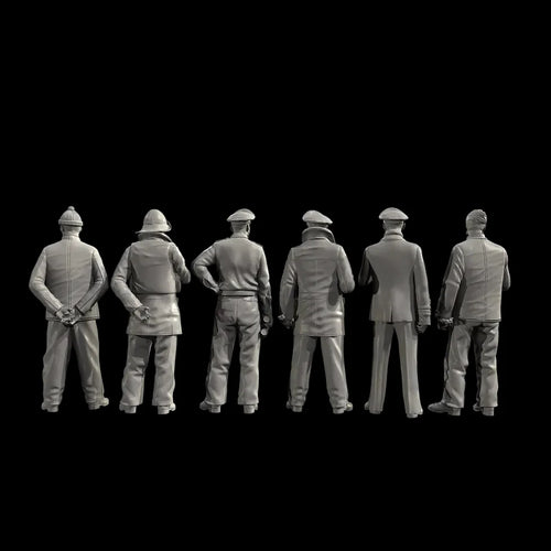 1/72 Scale WWII U-Boat Crew set of 6