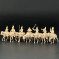 1/72 Scale Russian Imperial Cavalry / Cuirassier Resin Figure Set (7 Mounted Figures) - Napoleonic War Gaming